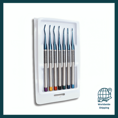 7 pcs set Dental Tooth Extracting Tools Set