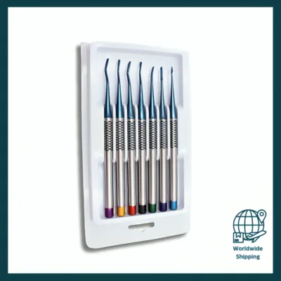 7 pcs set Dental Tooth Extracting Tools Set