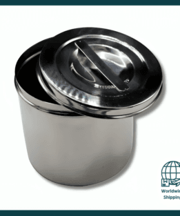 ARMO DRESSING JAR WITH LID.