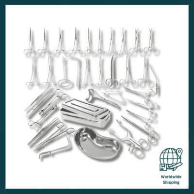 Abdominal Hysterectomy Instrument Set