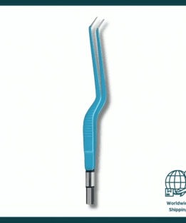 Bayonet Angled Down Bipolar Forcep European Fitting