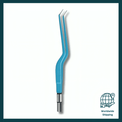 Bayonet Angled Down Bipolar Forcep European Fitting