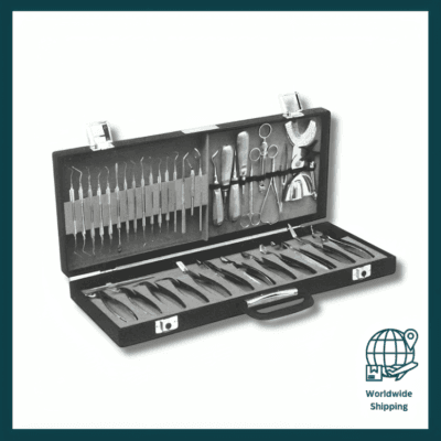 Case for Instruments and Pliers, With 39 Instruments presentation