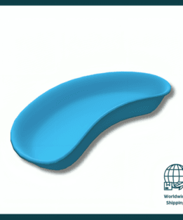 Disposable Blue Plastic Kidney Dish