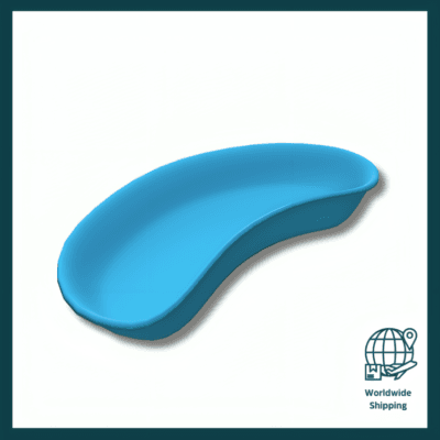 Disposable Blue Plastic Kidney Dish