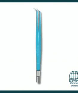 European Bipolar Forceps Angled