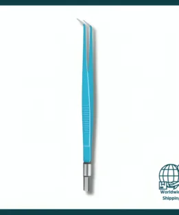 European Bipolar Forceps Angled