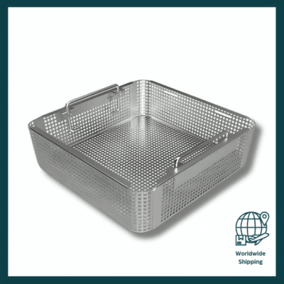 HALF SIZE STERILIZATION BASKET