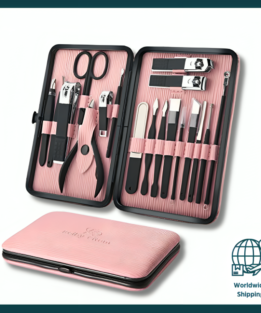 Manicure Set Professional Nail Clippers Kit Pedicure Care Tools
