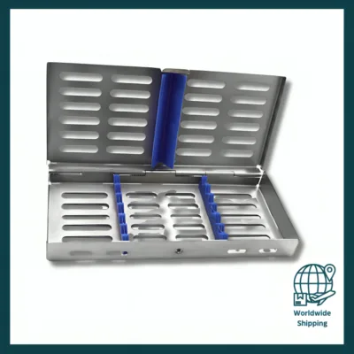 Sterilization Cassette Stainless Steel 7 PCS Autoclave Box