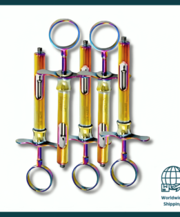 Aspirating Dental Cartridge syringe set of 5 Rainbow